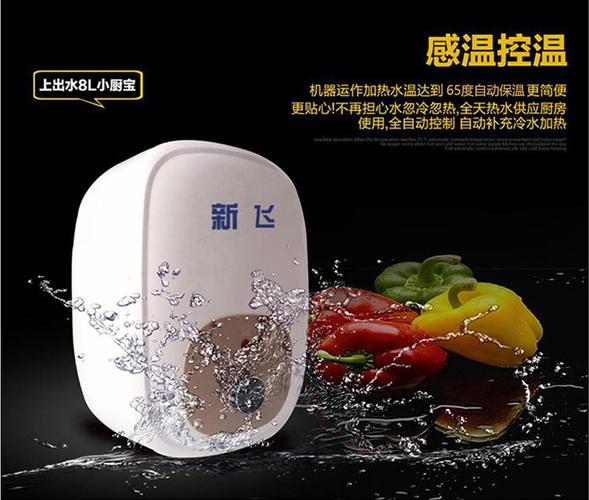 新飞小厨宝8升节能环保储水式小厨宝厨房热水宝h6